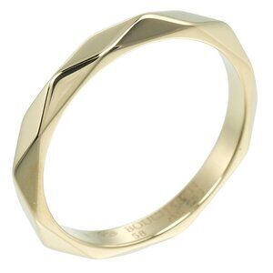 Boucheron Facet Ring K18 yellow gold #8.2(US Size) 3.9g mens